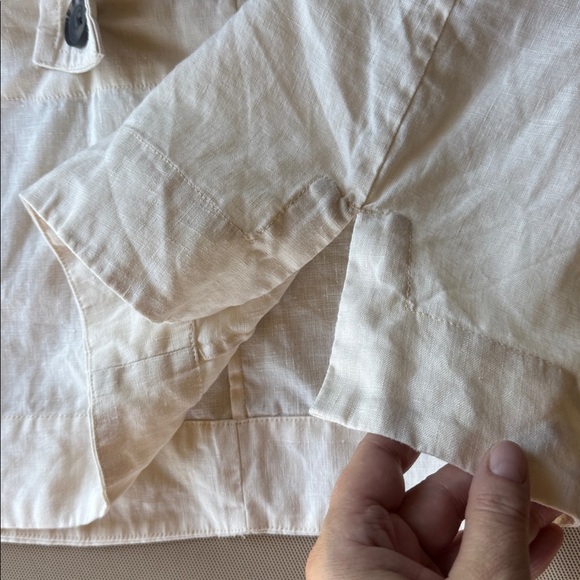 Everlane The Apron Linen Tank in Canvas Size 6 - Picture 11 of 12